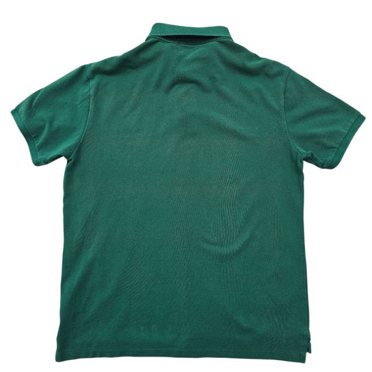 Polo Ralph Lauren Men's Green Polo Shirt – Size M, Slim Fit