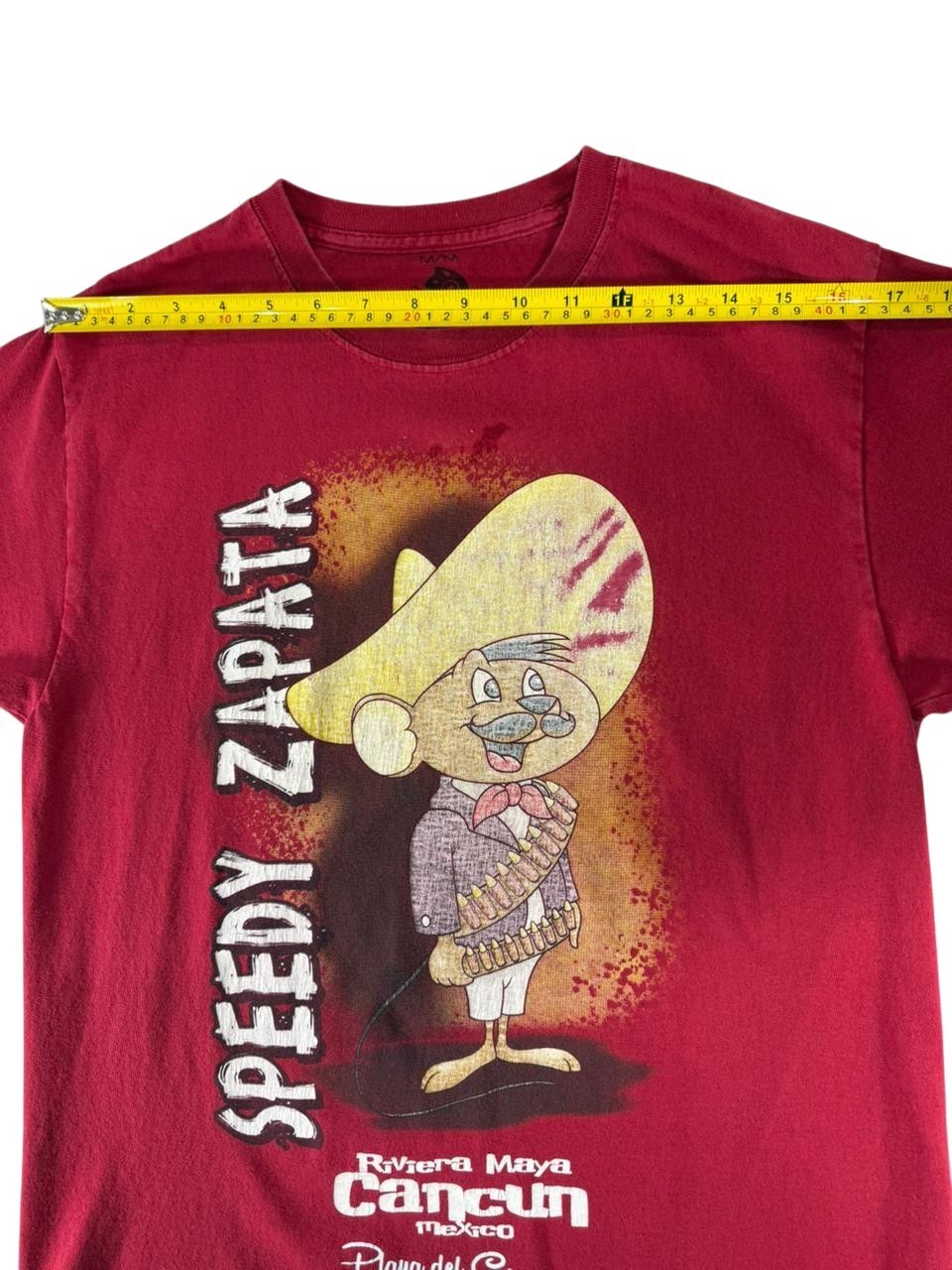 Expressate Men's Graphic T-Shirt Speedy Zapata Cancun Mexico Short Sleeve Size M