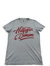 Tommy Hilfiger Men's Gray T-Shirt – Size XL, V- V- One-off pre-loved, Graphic