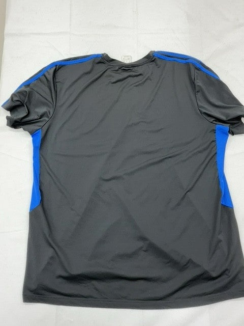 Adidas Men's Gray T-Shirt – Size 2XL, Short Sleeve, Crew Neck – Ref 5CE17