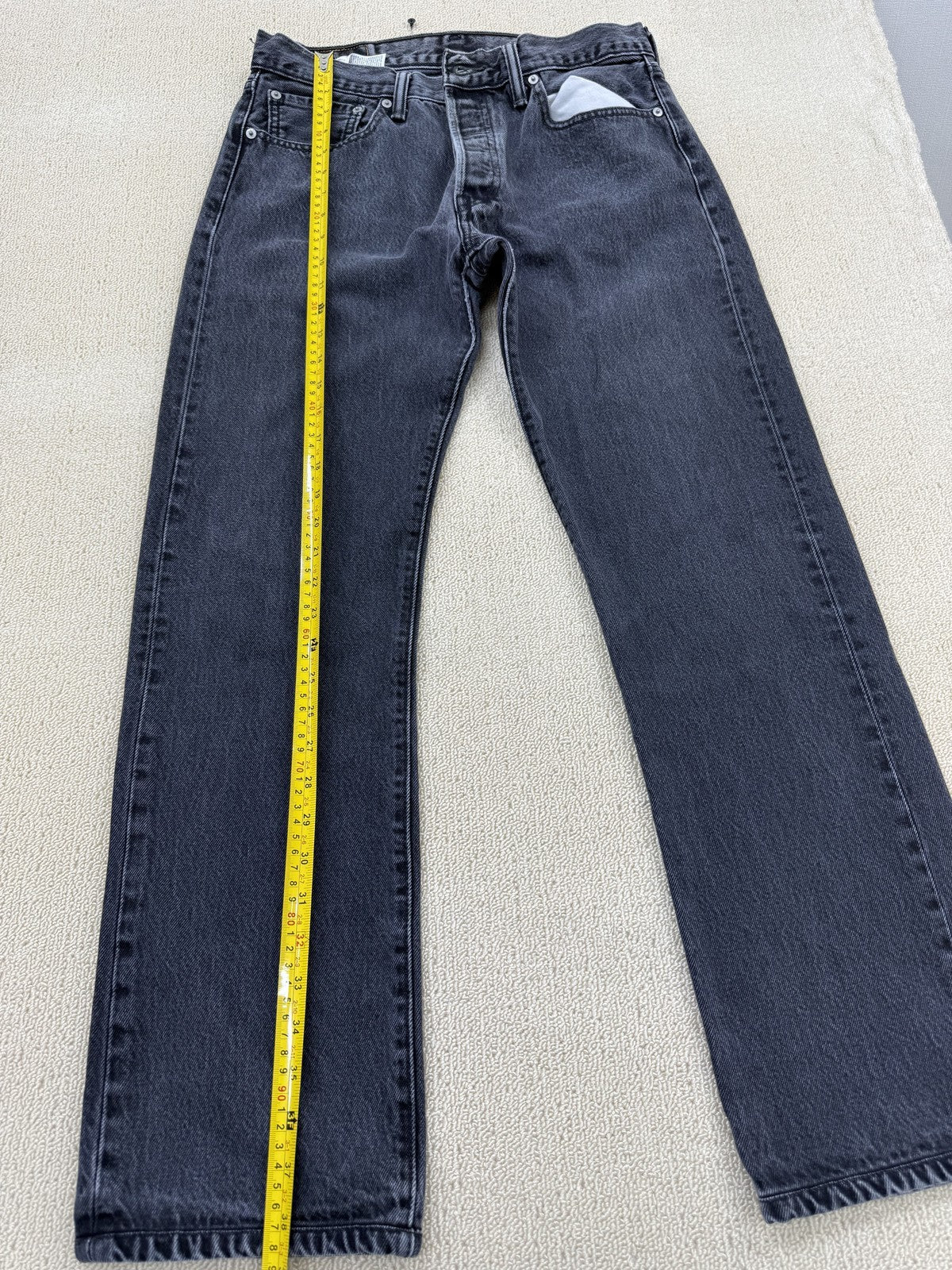 Levi's Men's Blue 501 Original Straight Jeans 32x34