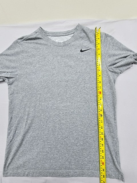 Nike Men's Heather Grey Dri-FIT Tee T-Shirt Size M