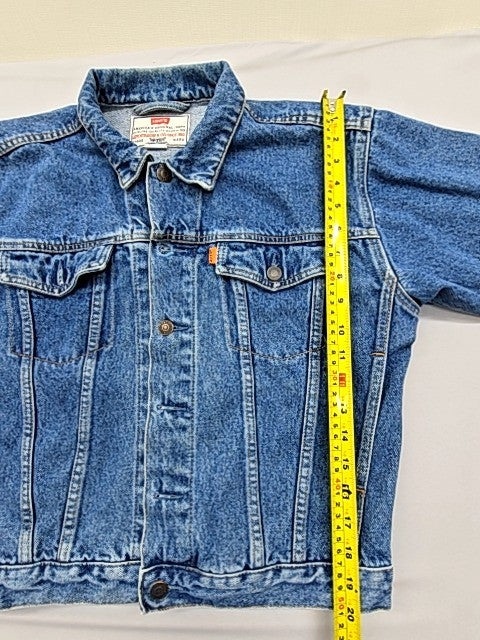 Levi's Boys Medium Wash Denim Trucker Jacket Size M