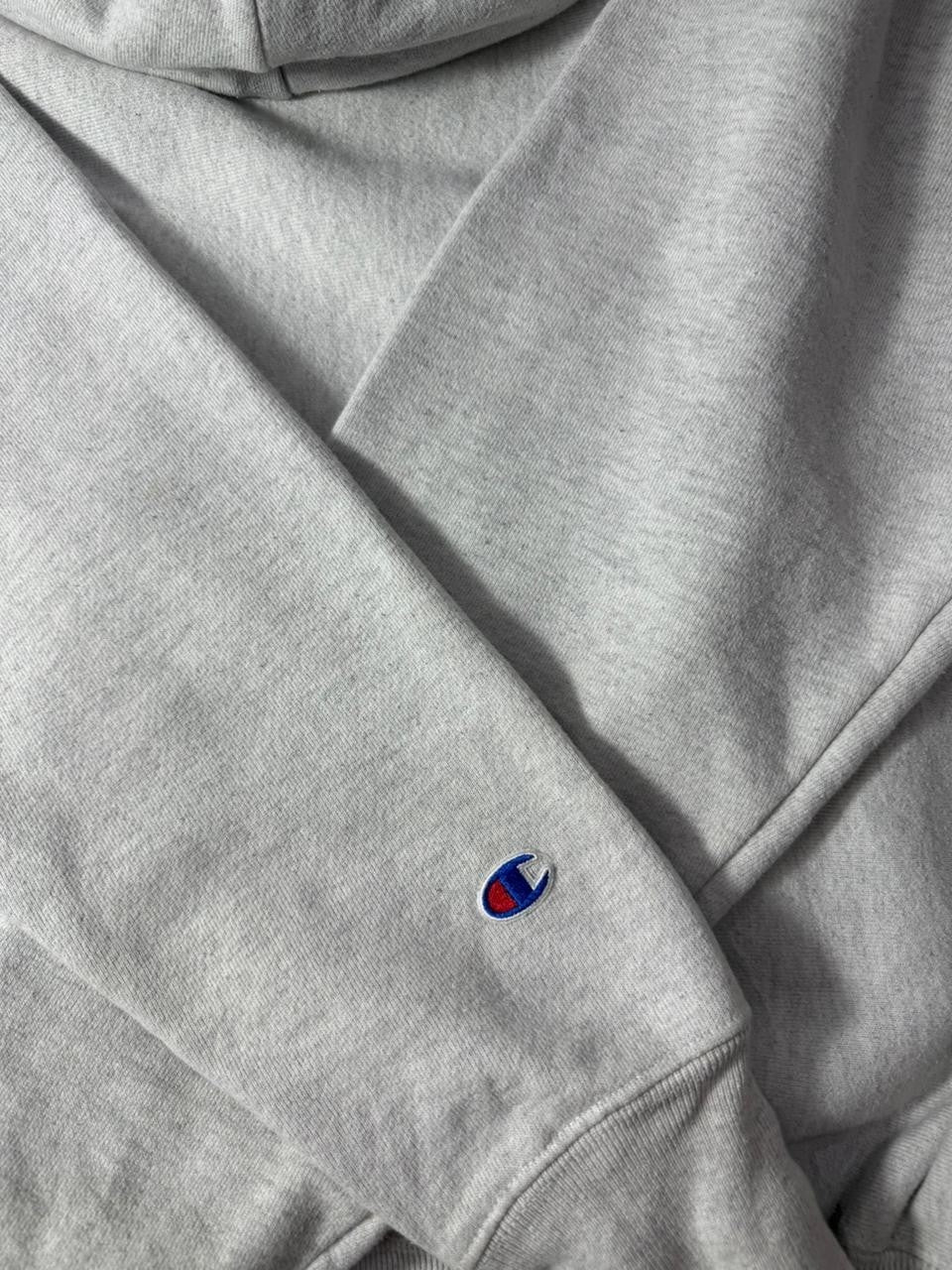 Champion Reverse Weave Roger Williams Hoodie Sweatshirt Grey Men's L