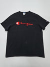 Champion Men Black Logo T-Shirt Big & Tall XL Regular Fit No Tag