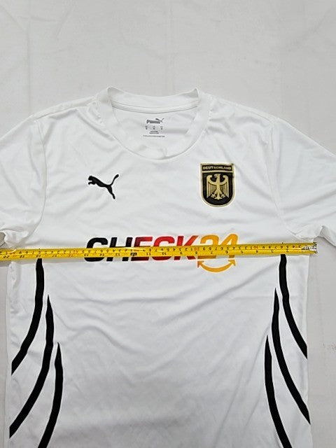 Puma Germany Soccer Jersey White M Men Short Sleeve 7682401