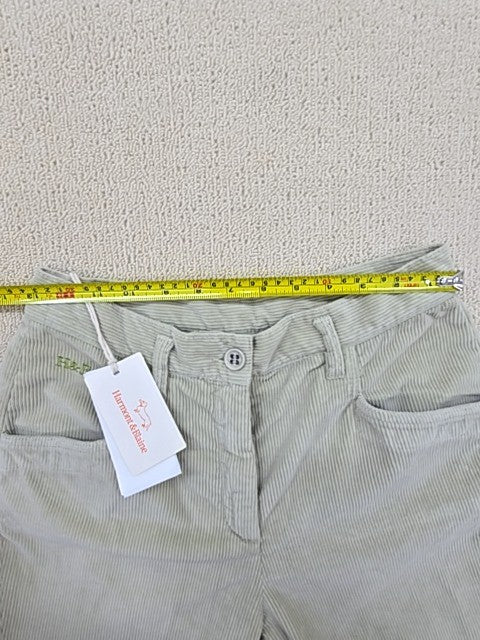 Harmont & Blaine Men's Tapered Corduroy Pants Size 40 Sage