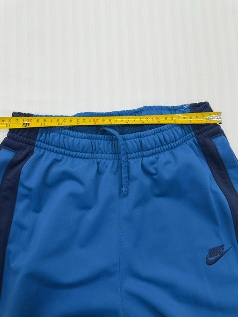NIKE Men's Blue Color-Block Track Pants Size M