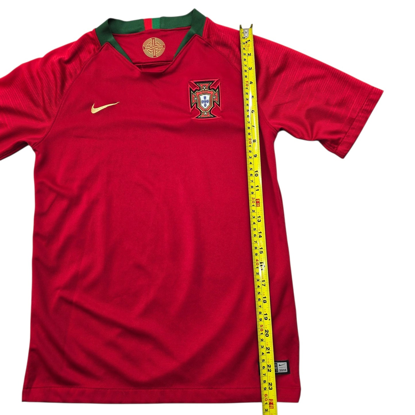Nike Men's Red Dri-FIT Soccer Jersey XL Portugal 2024