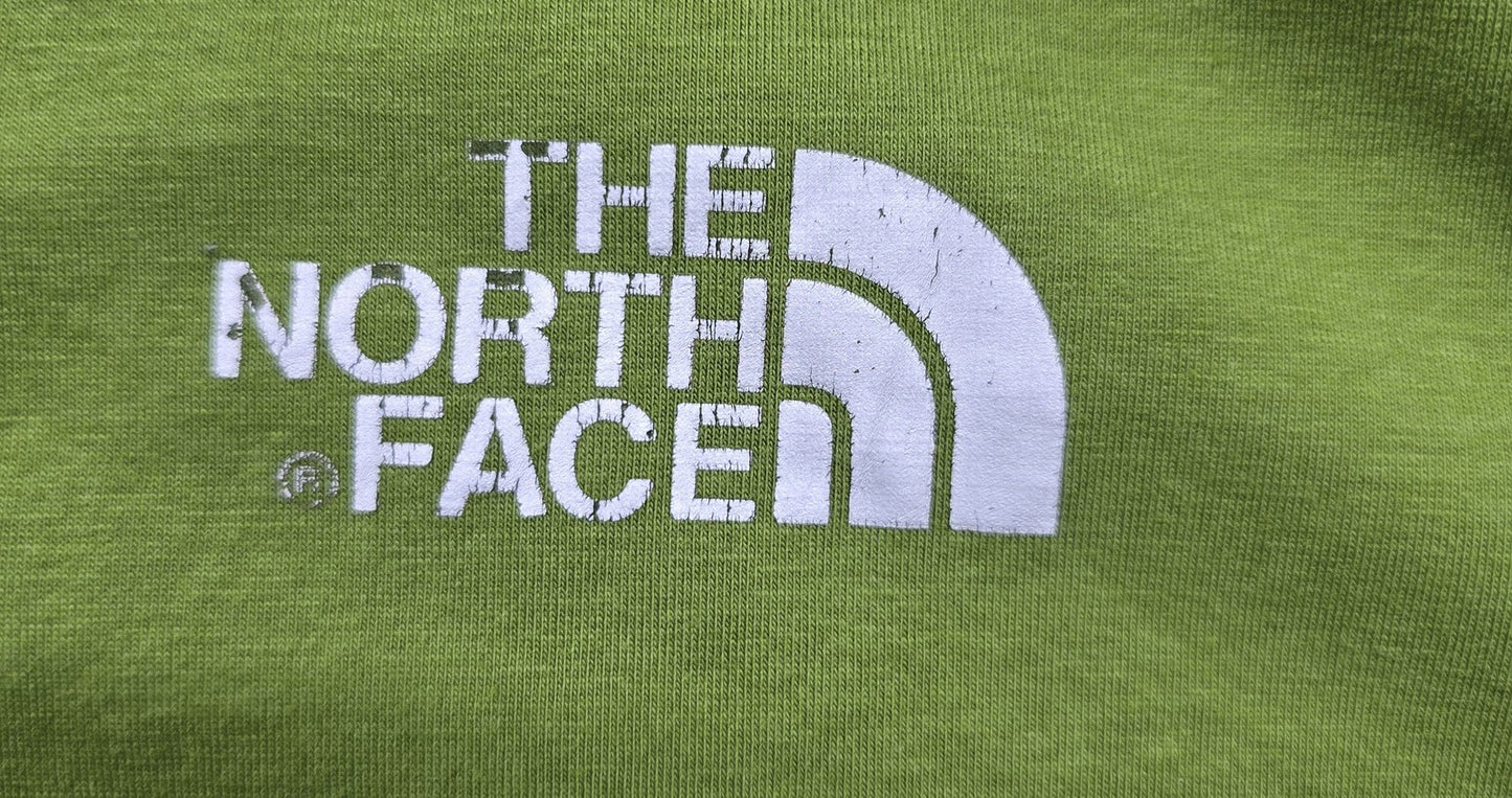 The North Face Men's Green Crewneck Short Sleeve T-Shirt XL Cotton