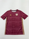 Adidas Boys Burgundy Soccer Jersey T-Shirt Side Stripe XL