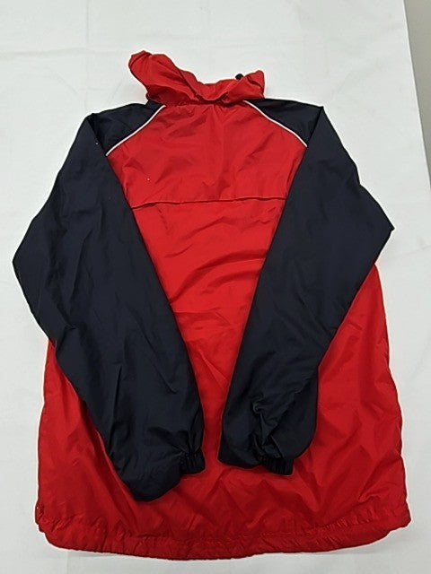 Nike Men's Multicolor Jacket – Size L, Full Zip, Hooded