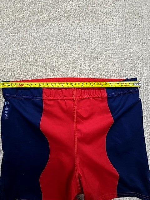 Adidas Red/Navy Men's Running Shorts M Running Swimwear