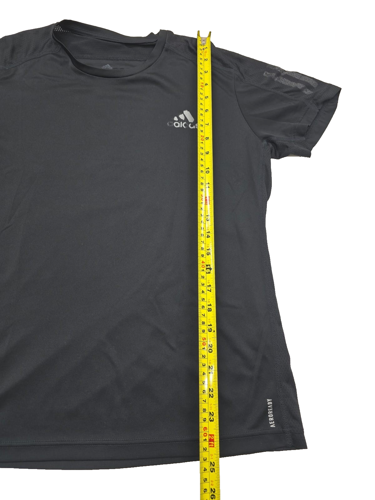 Adidas Running Primegreen T-Shirt Black Size M Made in Indonesia
