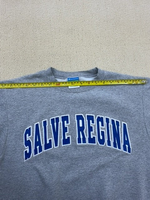 Champion Eco Fleece College Crewneck Sweatshirt Gray S Long Sleeve