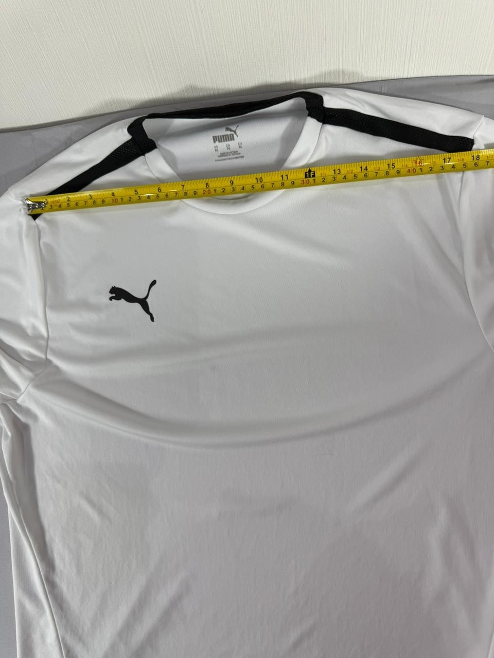 Puma Men's XL White Training Sports T-Shirt DryCell Athletic Tee