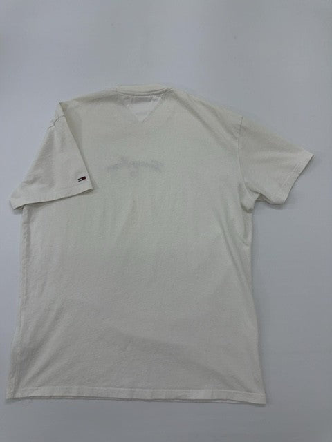 Tommy Jeans Men White T-Shirt size M product image 2
