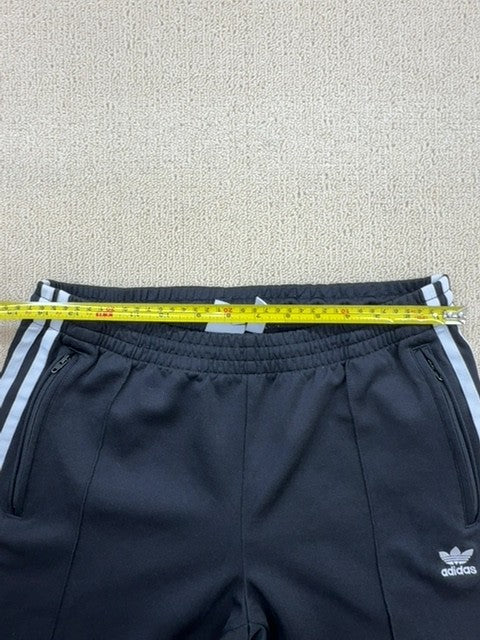 Adidas Originals Men's Navy Track Pants Size 12 UK Tapered 3-Stripes