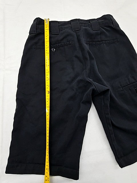 Dickies Black Loose Fit Work Shorts W30 Multi-Pocket Heavy Duty