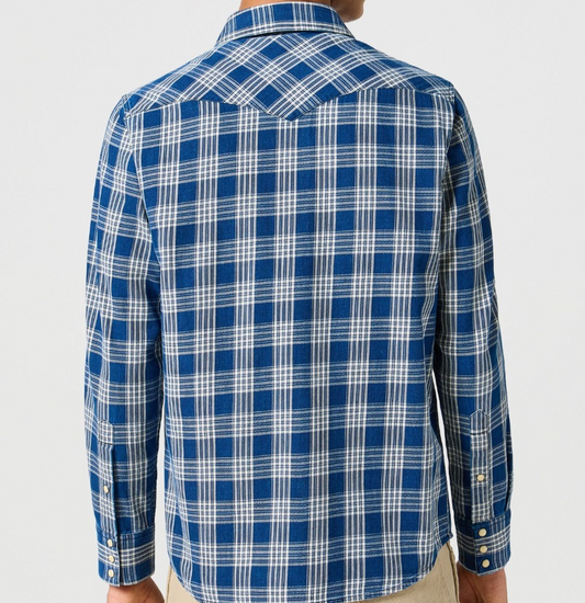 Levi's Men's Multicolor Shirt – Size L, Plaid, Long Sleeve – Ref 7891E