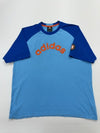 Adidas Youth Blue T-Shirt – Size L, Crew Neck – Ref C4FCA