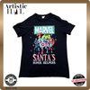 Marvel Unisex Black T-Shirt – Size XL, Short Sleeve, Cotton