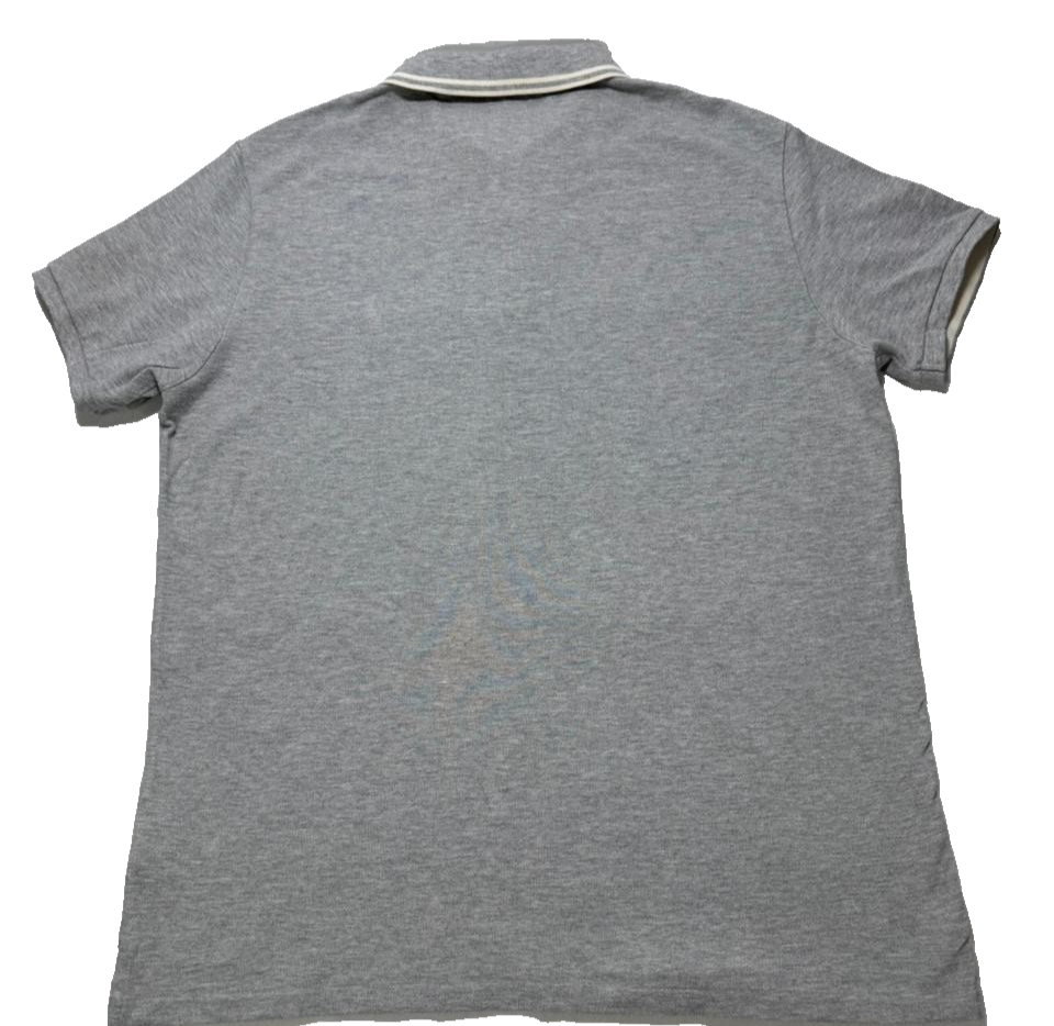 Polo Ralph Lauren Custom Fit Gray Polo Shirt XL 100% Cotton XL