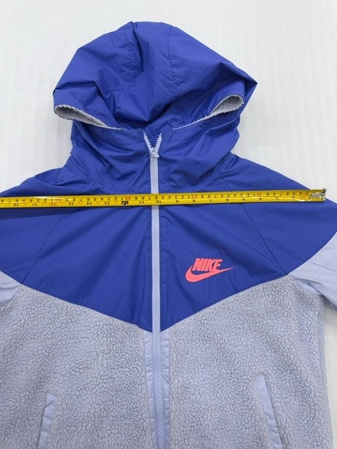 Nike Men's Tech Fleece Windrunner Jacket Blue/Grey L