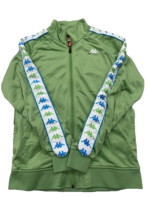 Kappa Men's Green Jacket – Size M, Slim Fit