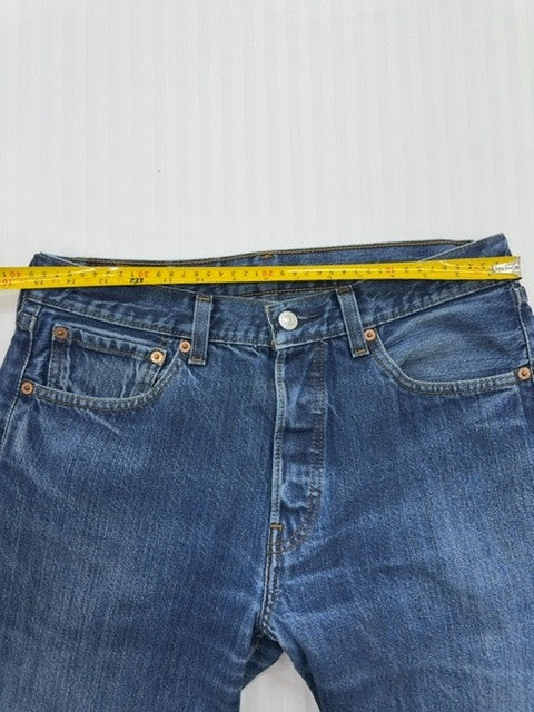 Levi's Men's 501 Original Medium Blue Jeans 32x32