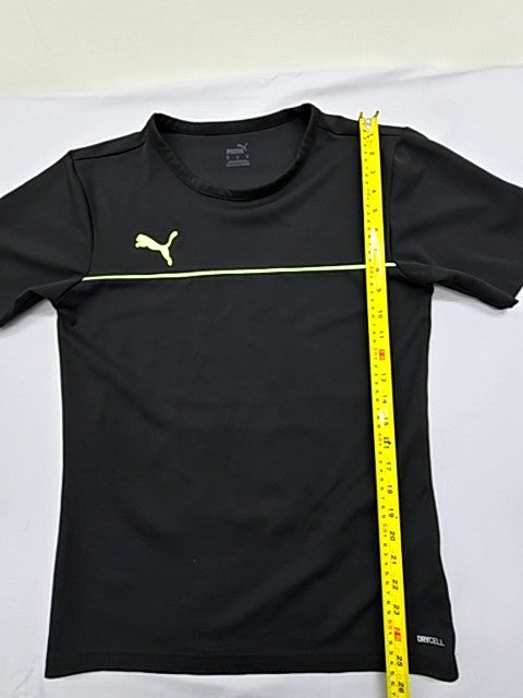 Puma Men's Black Training Tee Size M Short Sleeve Crew Neck