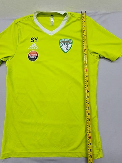 Adidas Unisex Green Soccer Jersey Short Sleeve V-Neck M New