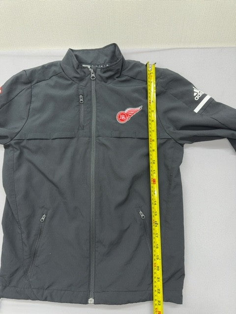 Adidas Men's M Black Detroit Red Wings Full-Zip Track Jacket