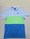 Nike Men's Multicolor Polo Shirt – Size S, Colorblock, Short Sleeve