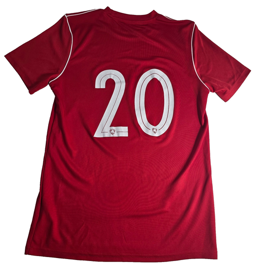 Nike Dri-FIT Men's Medium Red Football Jersey AS JAVEL Soccer Shirt