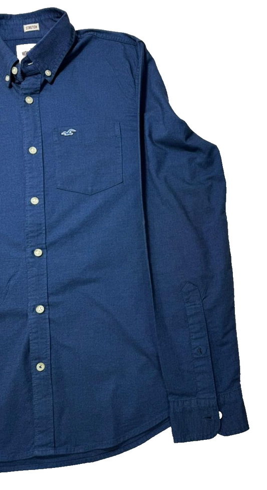 Hollister Co. Shirt - Dark Blue - Size M