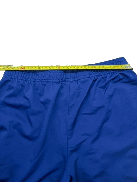 Adidas Blue Track Pants Men's M 100% Polyester Solid NWT