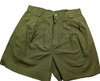 Blend Women's Green Shorts – Size 42, Linen, Cotton