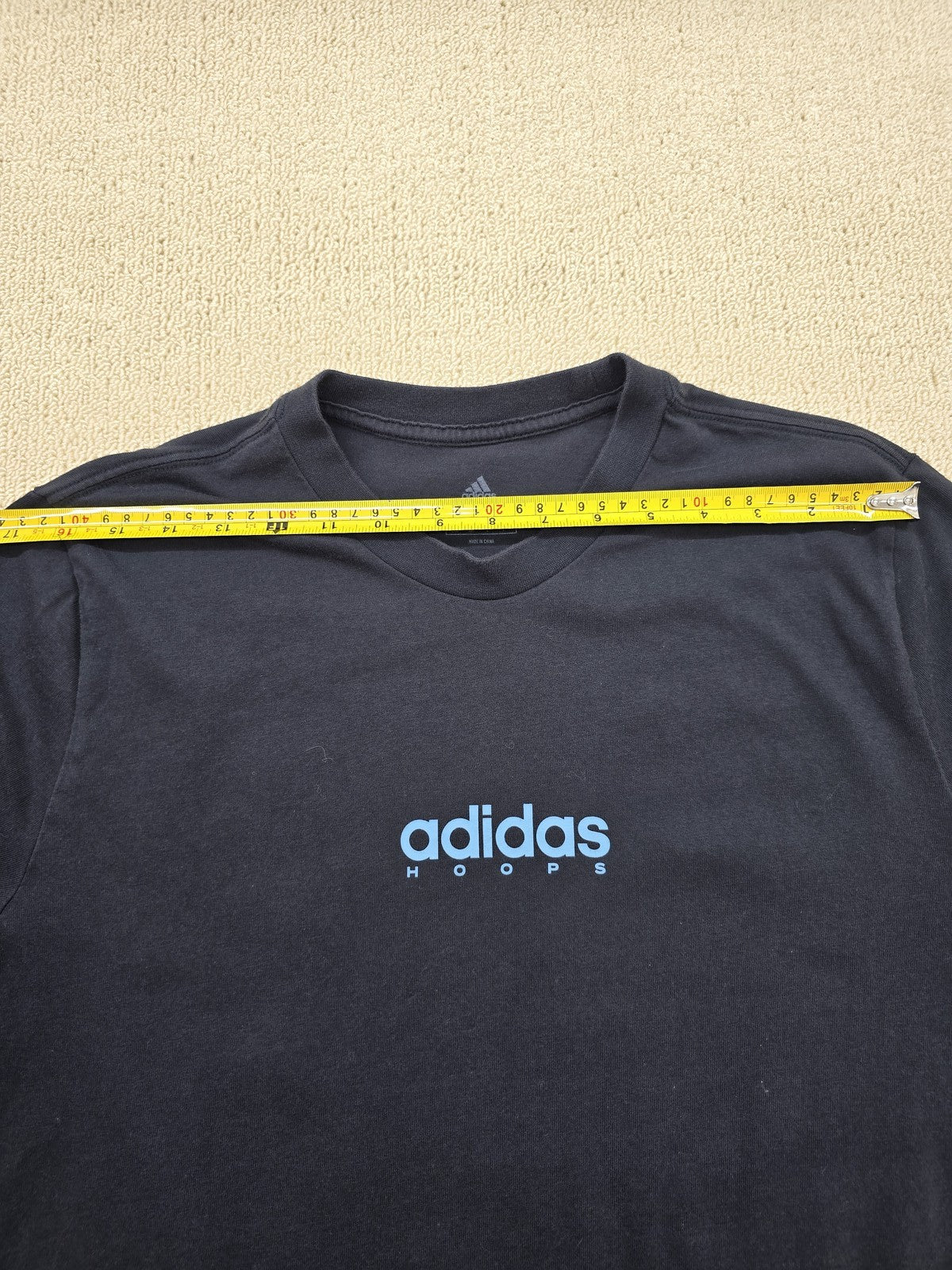 Adidas Men's XL Black Basketball T-Shirt Short Sleeve 1865A