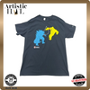 Gildan Men's Black T-Shirt – Size L – Ref 155BC