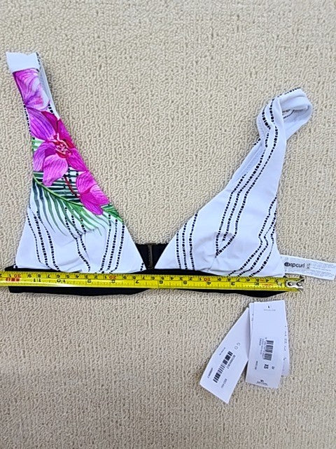 Rip Curl Hibiscus Heat Multicolor XS Triangle Bikini Top