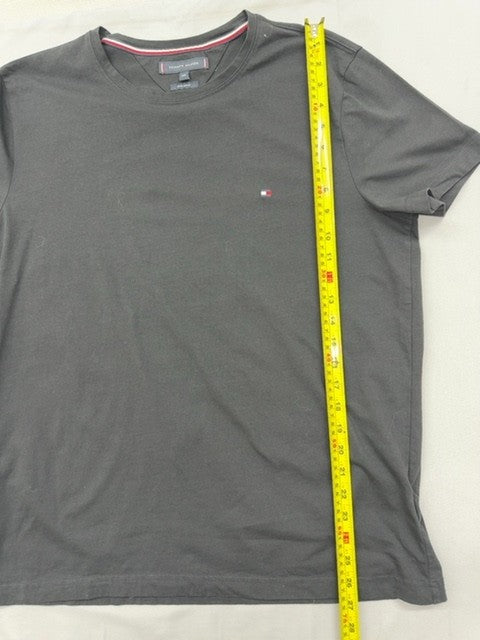 Tommy Hilfiger Men's Grey XXL V-Neck Short Sleeve Slim Fit T-Shirt