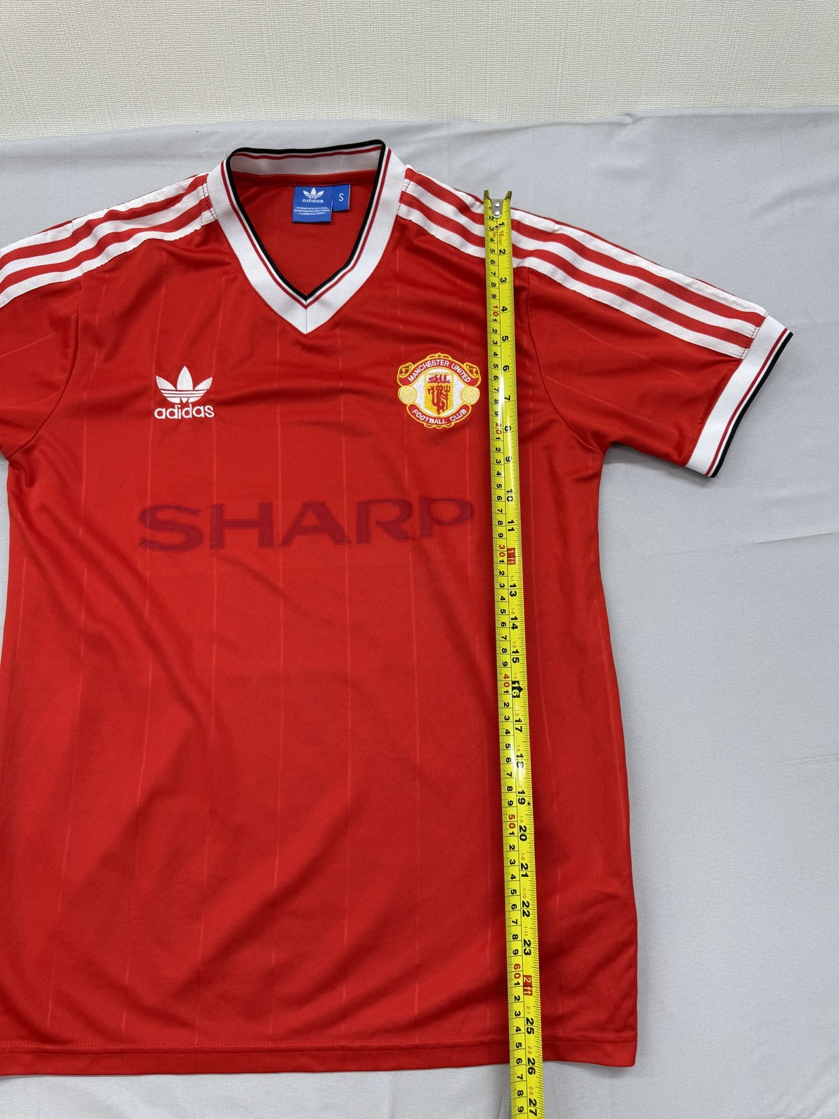 Adidas Manchester United Soccer Jersey Red S