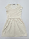 Etam Women's Cream Fit & Flare Knee Dress Size 10
