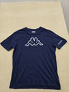 Kappa Men's Navy T-Shirt – Size XXL, Logo, Short Sleeve