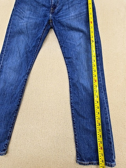 Levi's Men's Blue 502 Taper Jeans W32 L32 Vintage