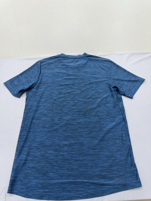 Adidas Men's Blue T-Shirt – Size M, Short Sleeve