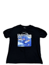 Disney Unisex Black T-Shirt – Size L, Pull&Bear Peter Pan pull, Graphic