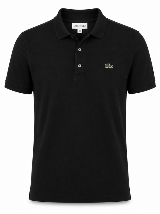 Lacoste Men Black Polo Shirt size XL product image 2