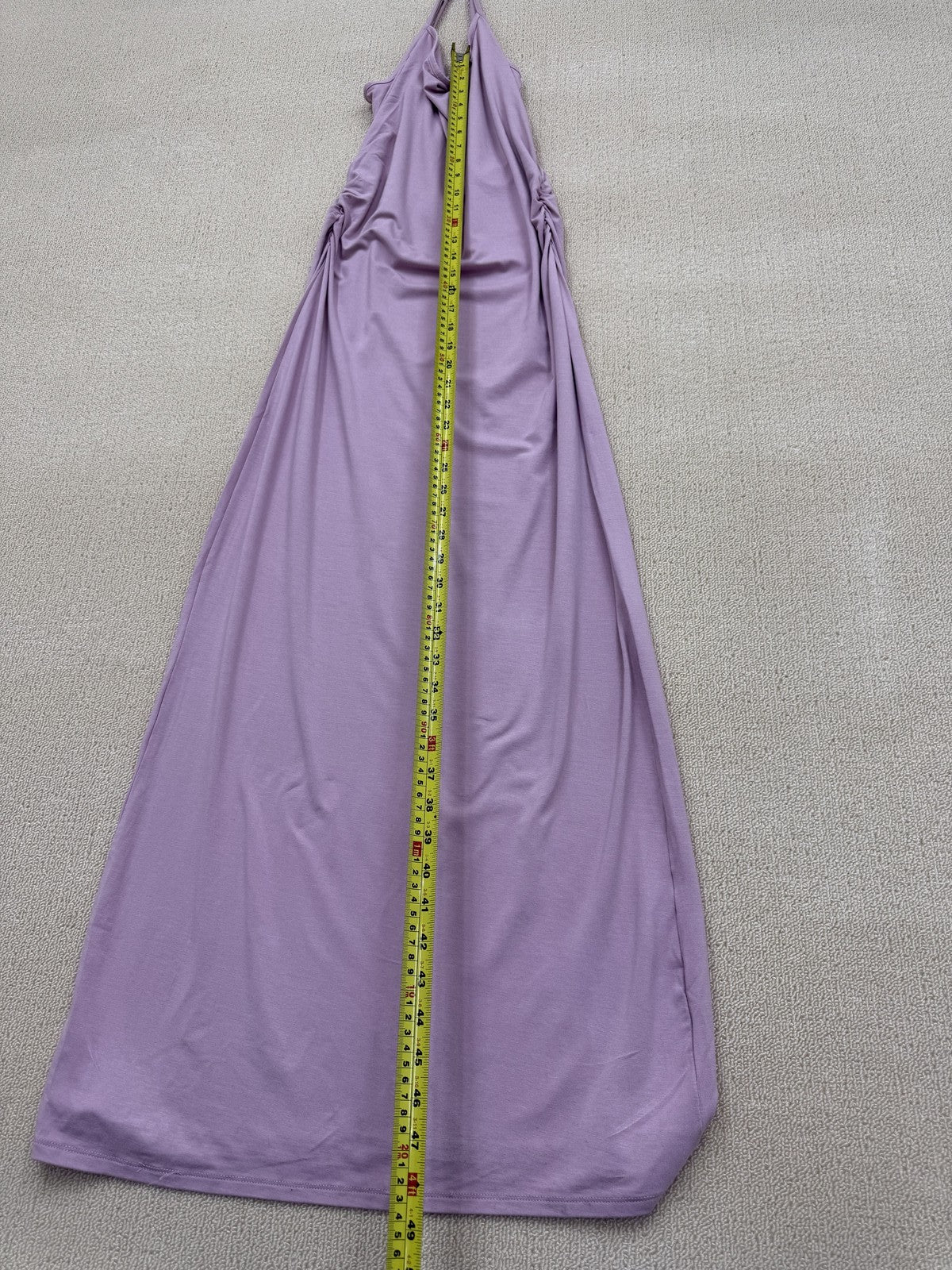 Bebe Pink Bodycon Ruched Midi Dress XL Sleeveless